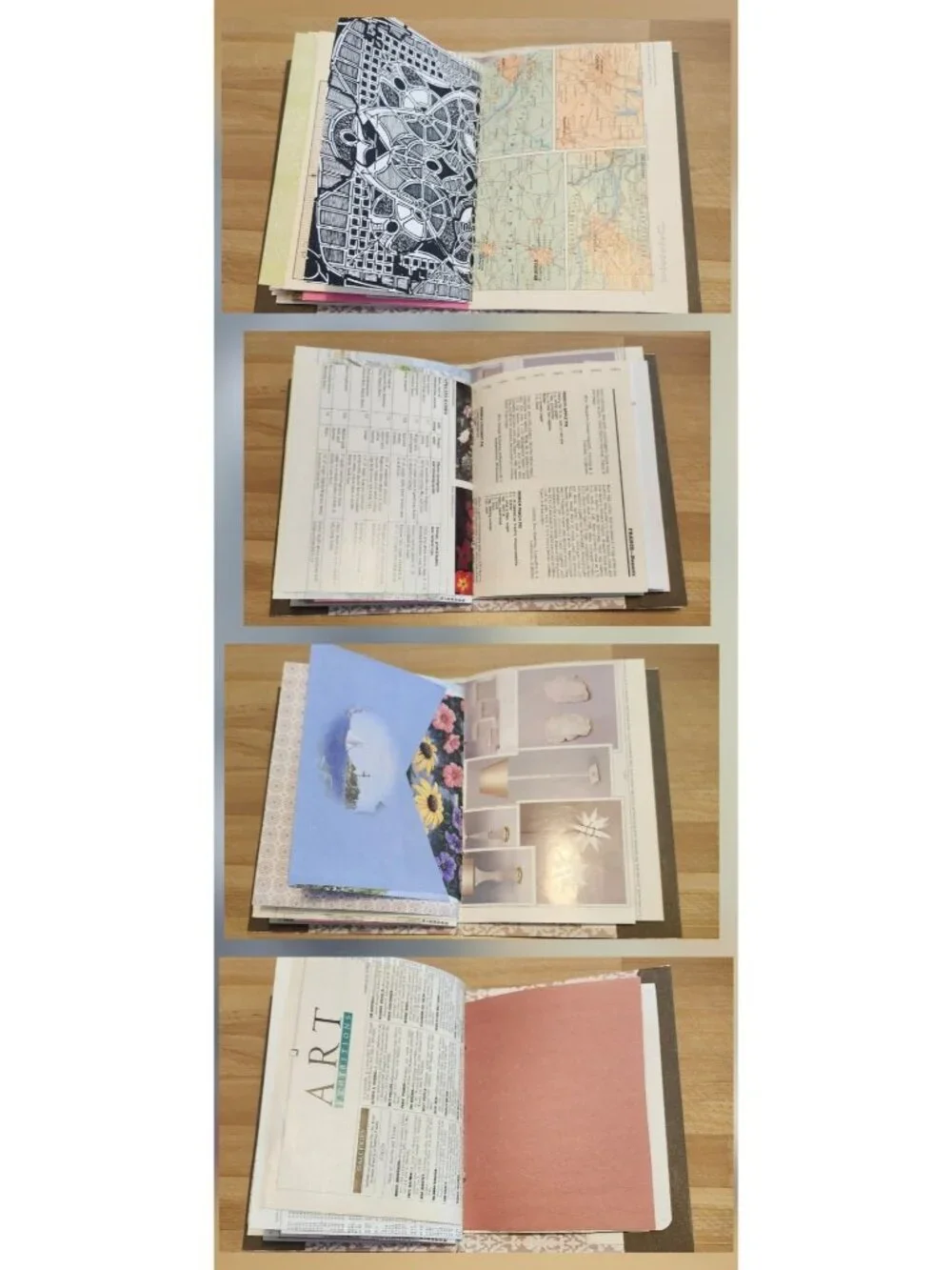Junk Journal Handmade 116 pages 6x8